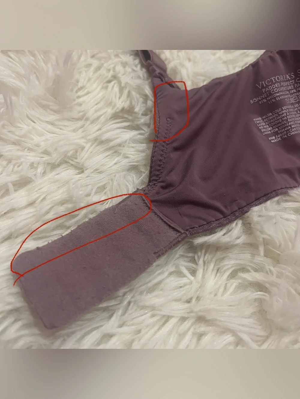 Victoria's Secret Padded Perfect Coverage Bra Size 36DD